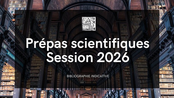 Prépas scientifiques 2026 - Bibliographie indicative