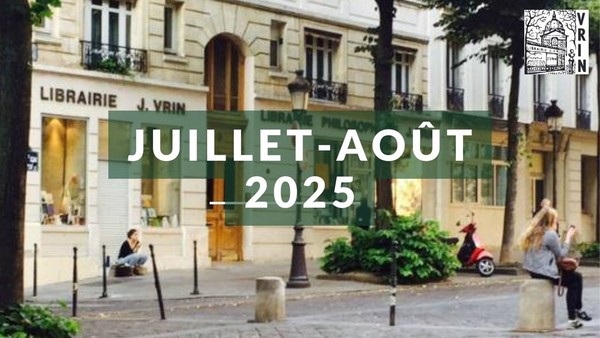 Parutions et acquisitions juillet-août 2025
