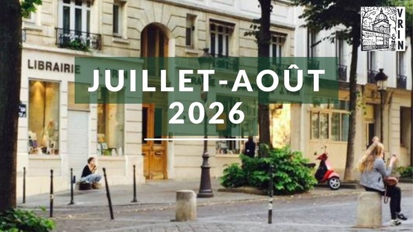 Parutions et acquisitons juillet-août 2026