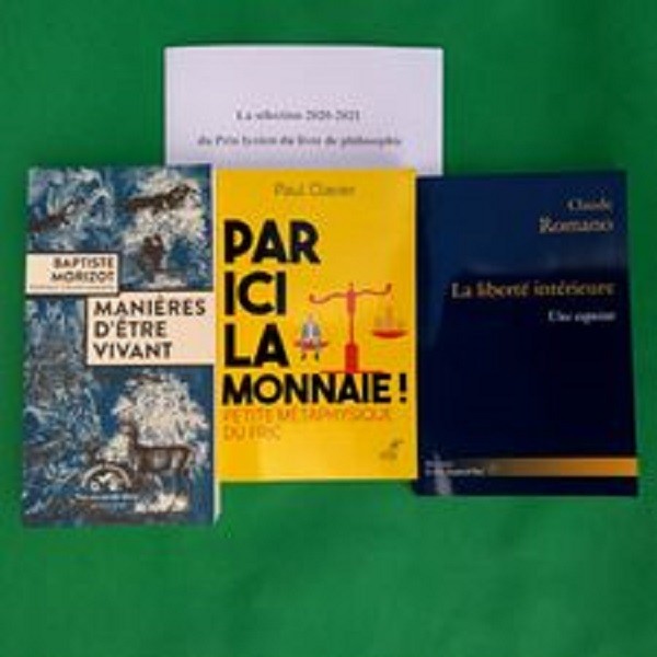 La sélection 2020-2021 du prix lycéen du livre de philosophie