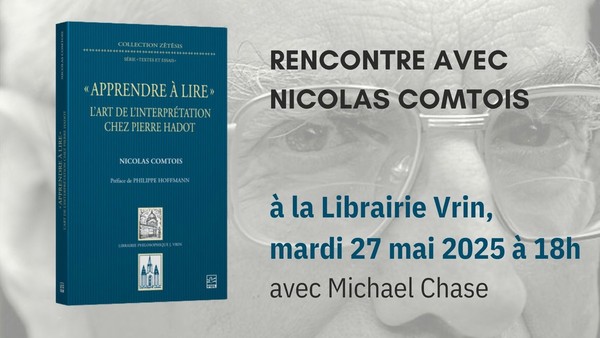 Soirée de lancement du livre « Apprendre à lire » de Nicolas Comtois