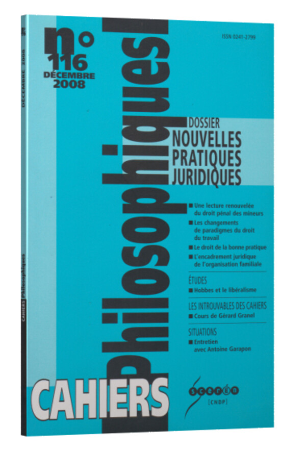 Nouvelles pratiques juridiques