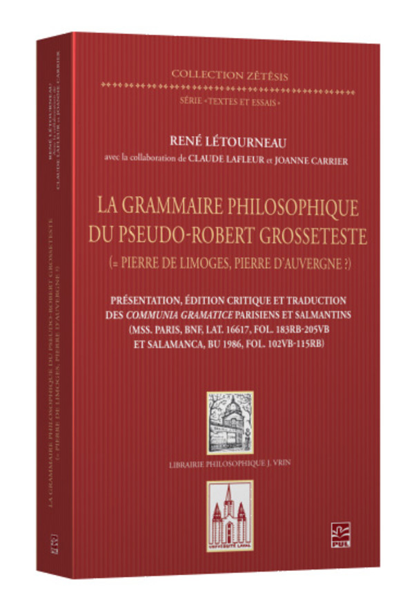 La grammaire philosophique du pseudo-Robert Grosseteste