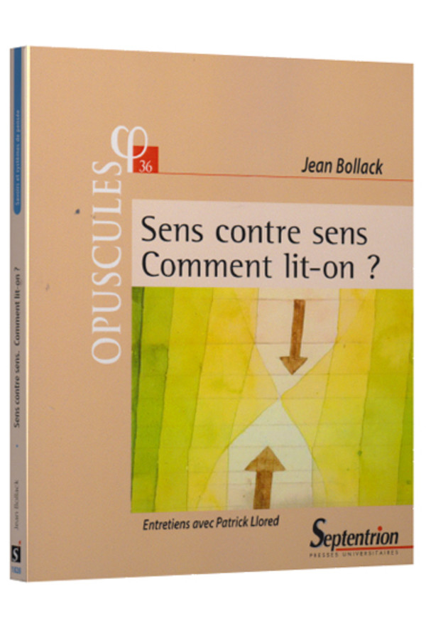 Sens contre sens. Comment lit-on?