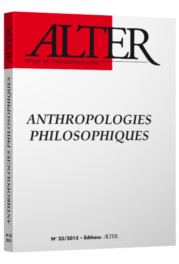 Anthropologies philosophiques