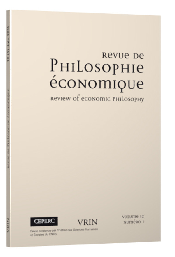 Normes et normativité en économie / norms and normativity in Economics