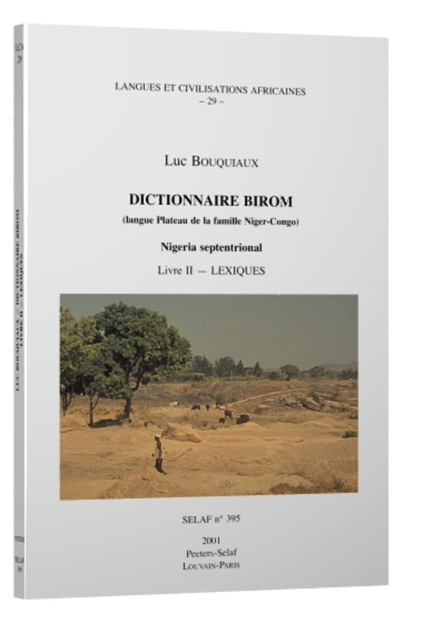 Dictionnaire Birom Livre II : Lexique