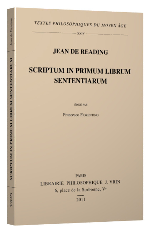 Scriptum in primum librum sententiarum