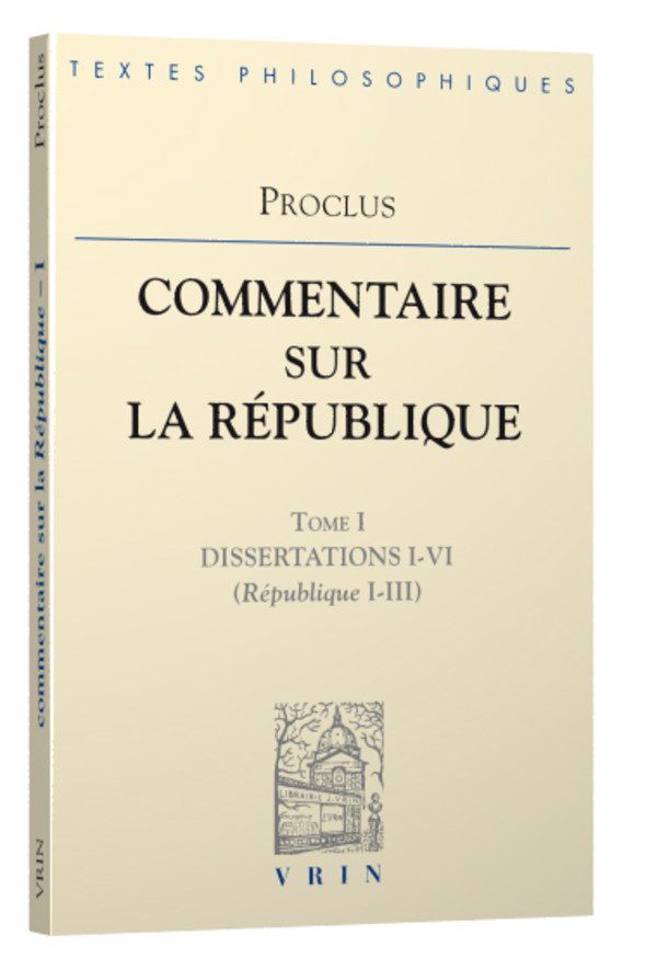 Commentaires sur le Timée Livre 1