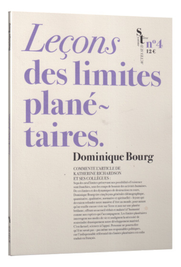 Leçons des limites planétaires
