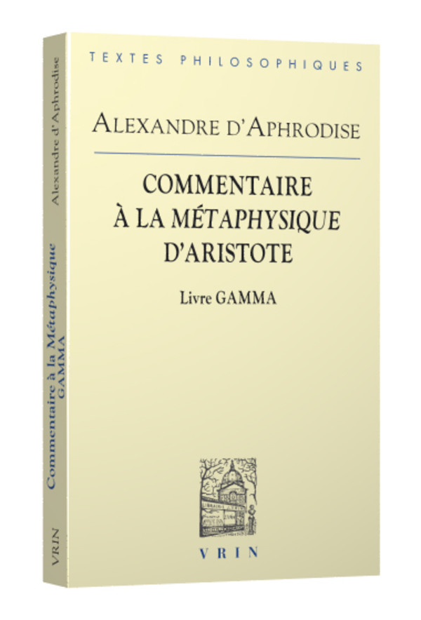 Commentaire à la Métaphysique d’Aristote