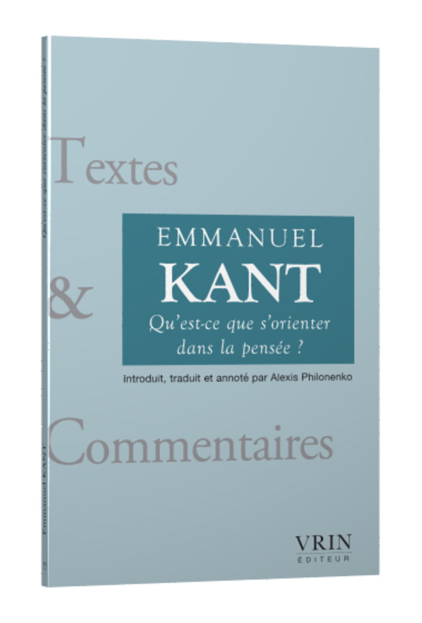 Qu’est-ce que s’orienter dans la pensée?
