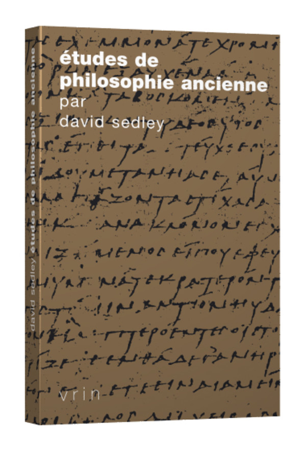 Études de philosophie ancienne