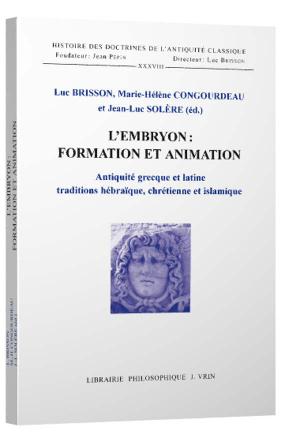 L’embryon Formation et animation