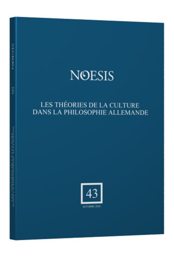 Les théories de la culture dans la philosophie allemande