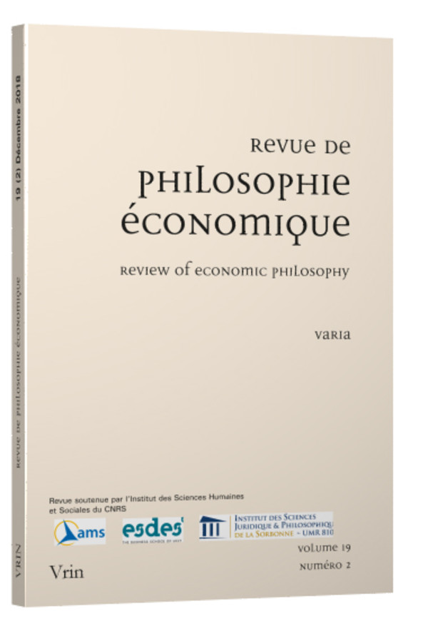 Normes et normativité en économie / norms and normativity in Economics