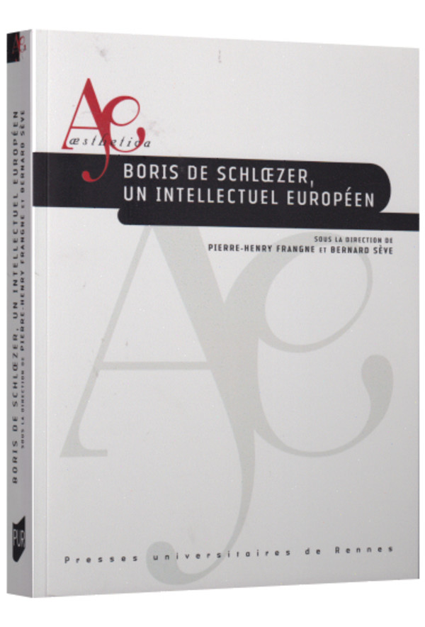 Boris de Schoelzer, un intellectuel europééen