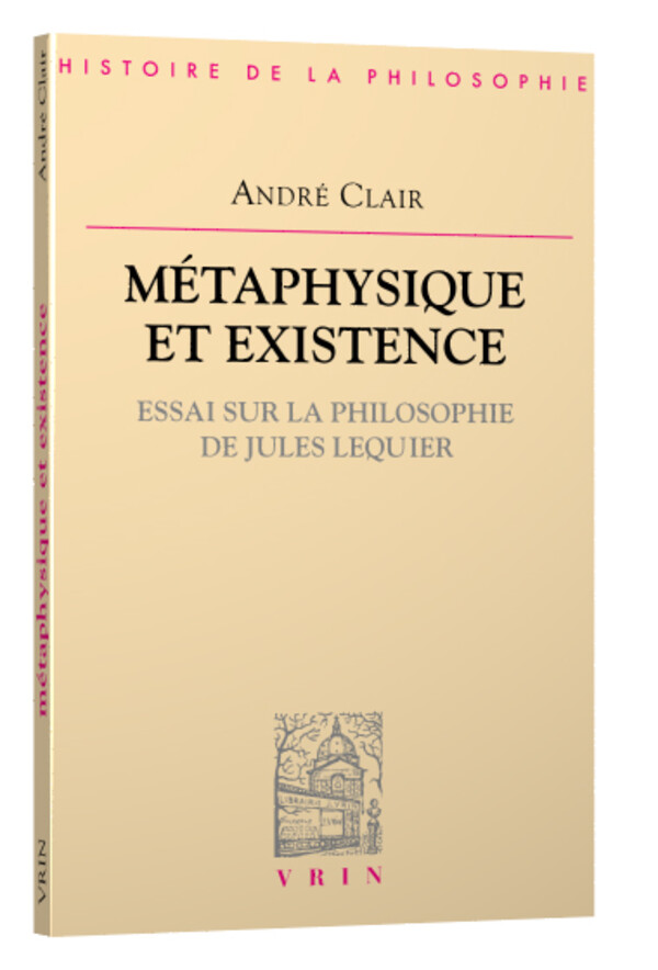 Métaphysique et existence