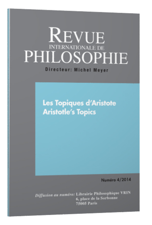 Les Topiques d’Aristote
