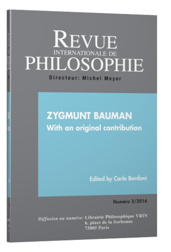 Philosophy of Work / Philosophie du travail