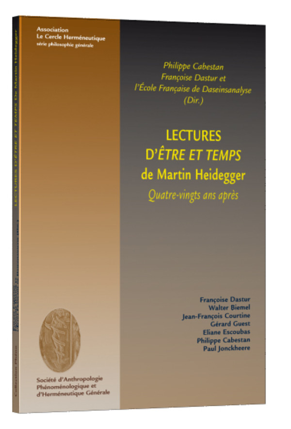 Lectures d’Être et temps de Martin Heidegger