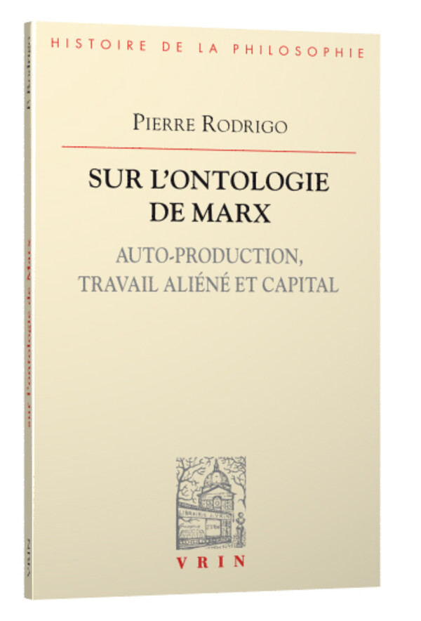 Sur l’ontologie de Marx