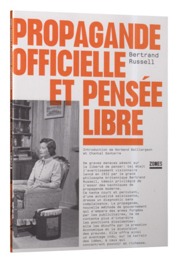 Propagande officielle et pensée libre