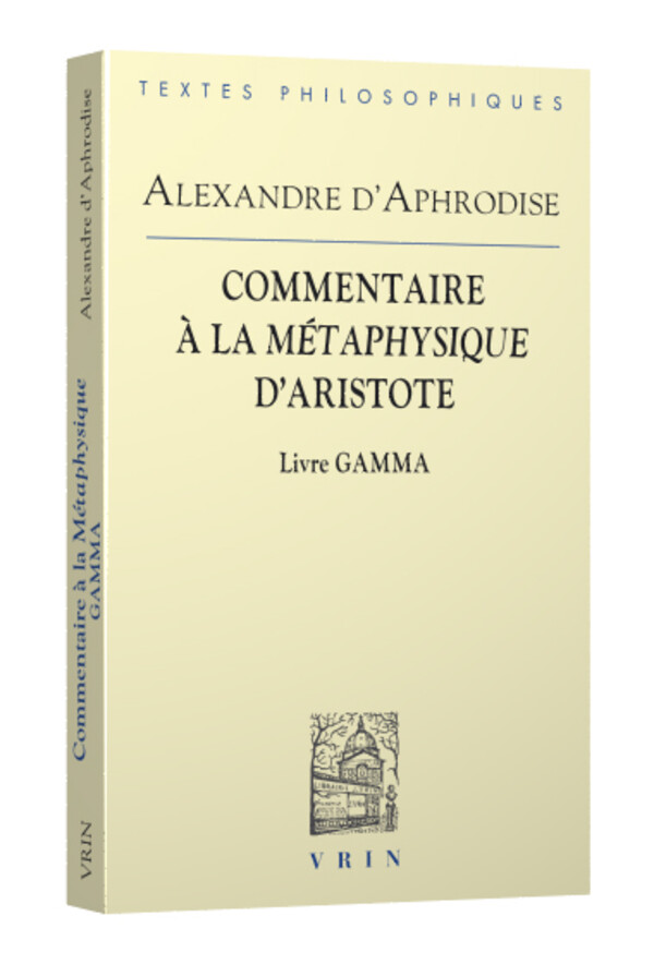 Commentaire à la Métaphysique d’Aristote 