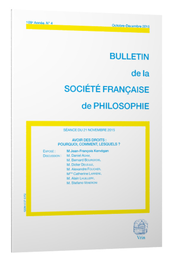 Avoir des droits : pourquoi, comment, lesquels?