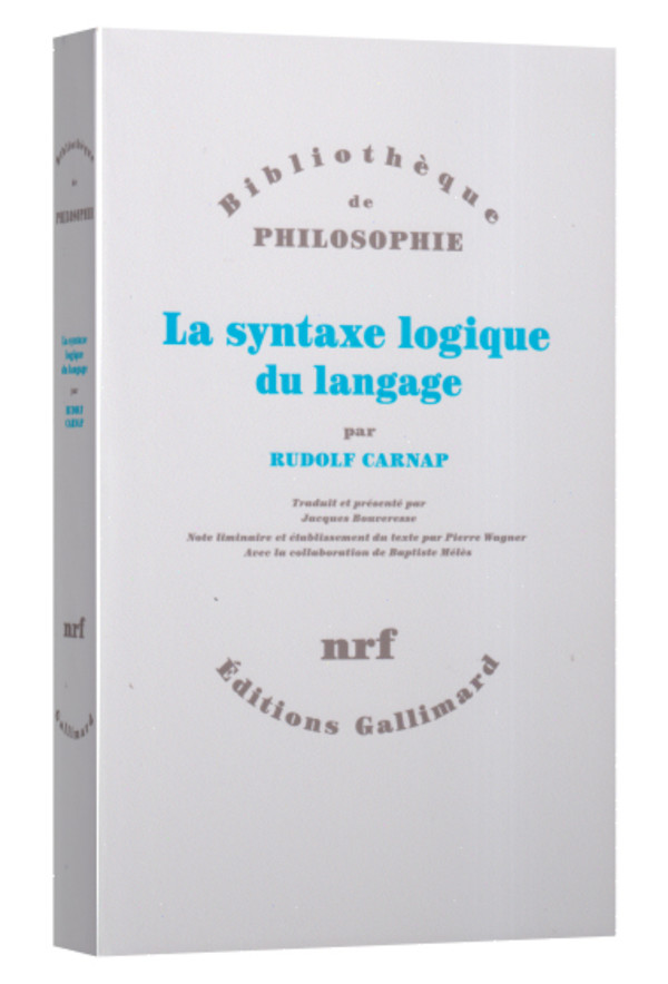 La syntaxe logique du langage
