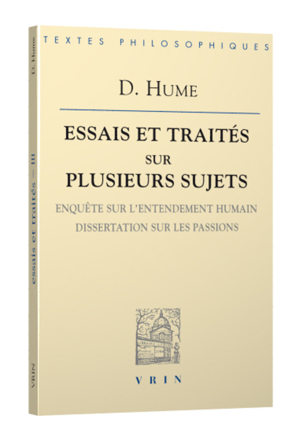 Essais et Traités sur plusieurs sujets III
