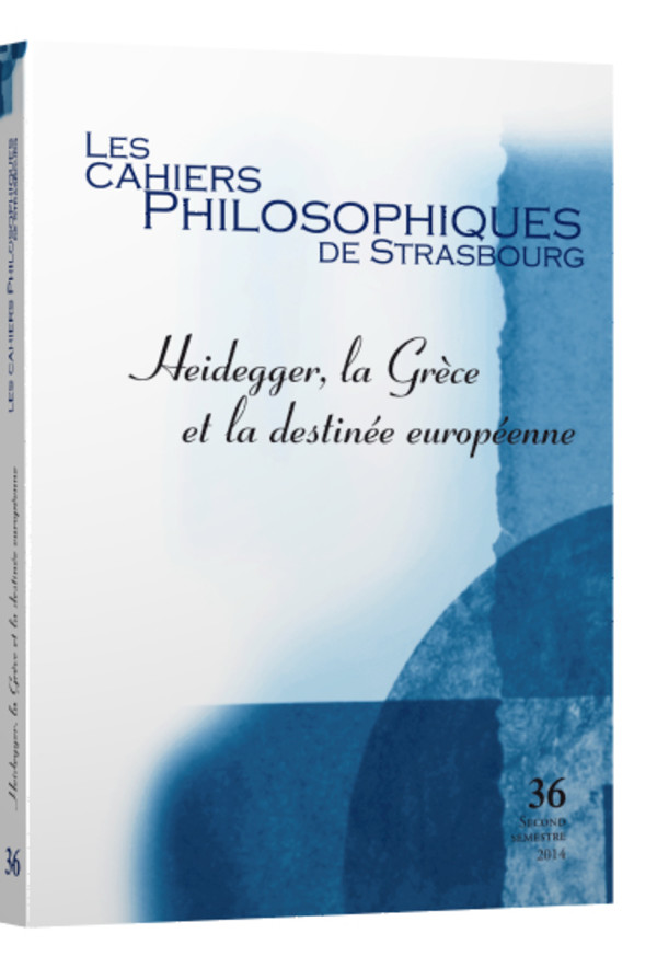Heidegger, la Grèce et la destinée européenne