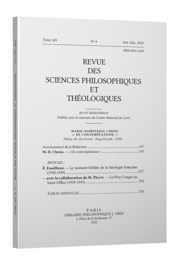 La trinité rédemptrice dans le commentaire de l’Évangile de saint Jean par Thomas d’Aquin