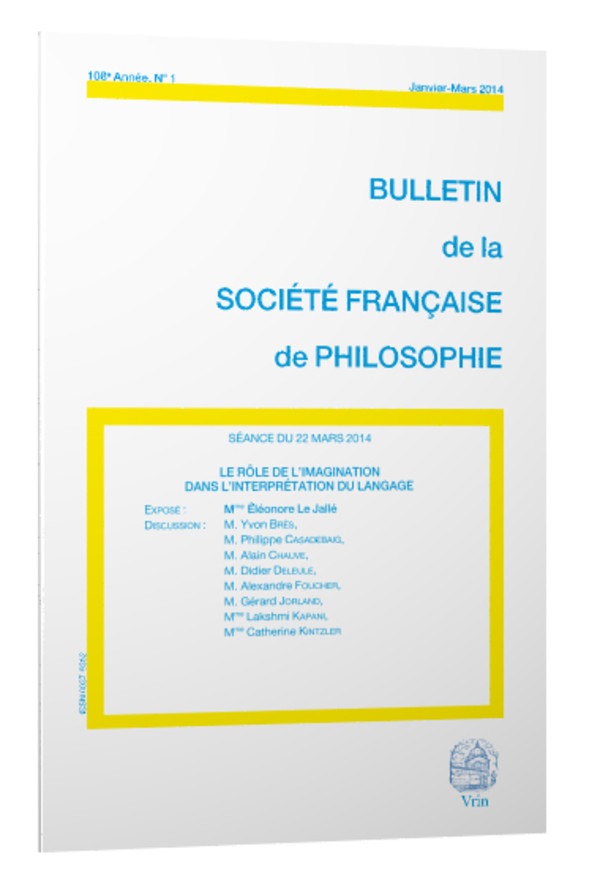 L’origine de l’apparaître