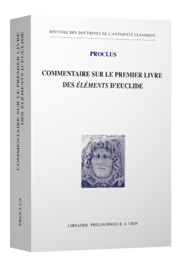 Commentaire sur le premier livre des Éléments d’Euclide