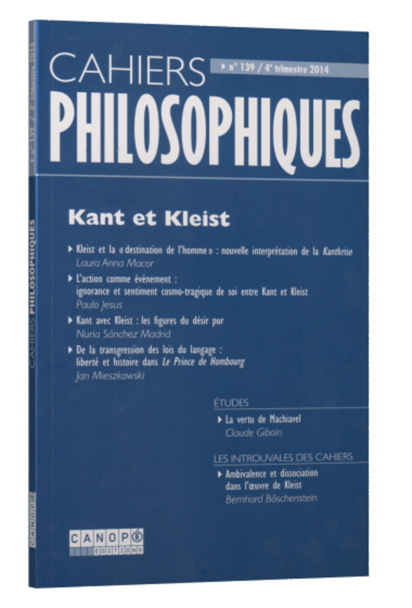 Kant et Kleist
