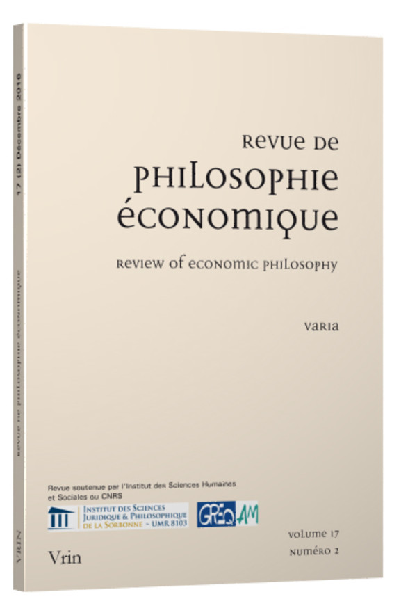 Normes et normativité en économie / norms and normativity in Economics