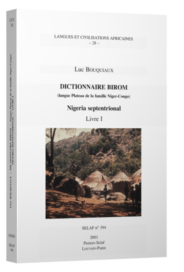 Dictionnaire Birom Livre II : Lexique