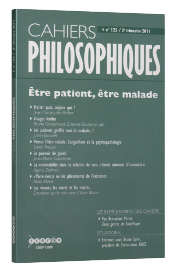 Être patient, être malade