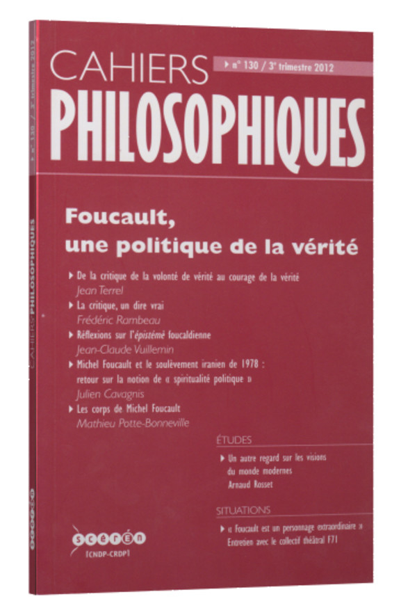 Foucault, une politique de la vérité