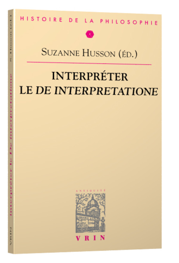 Interpréter le De Interpretatione