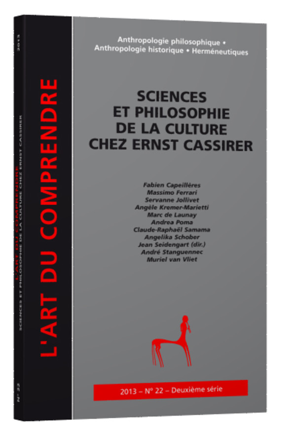 Sciences et philosophie de la culture chez Ernst Cassirer