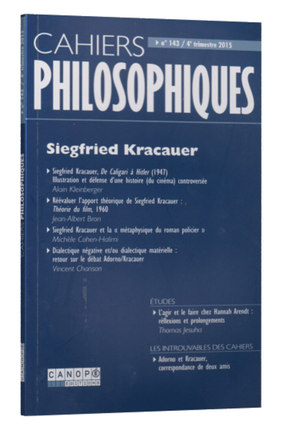 Siegfried Kracauer