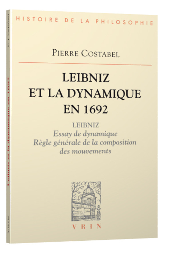 Leibniz et la dynamique en 1692