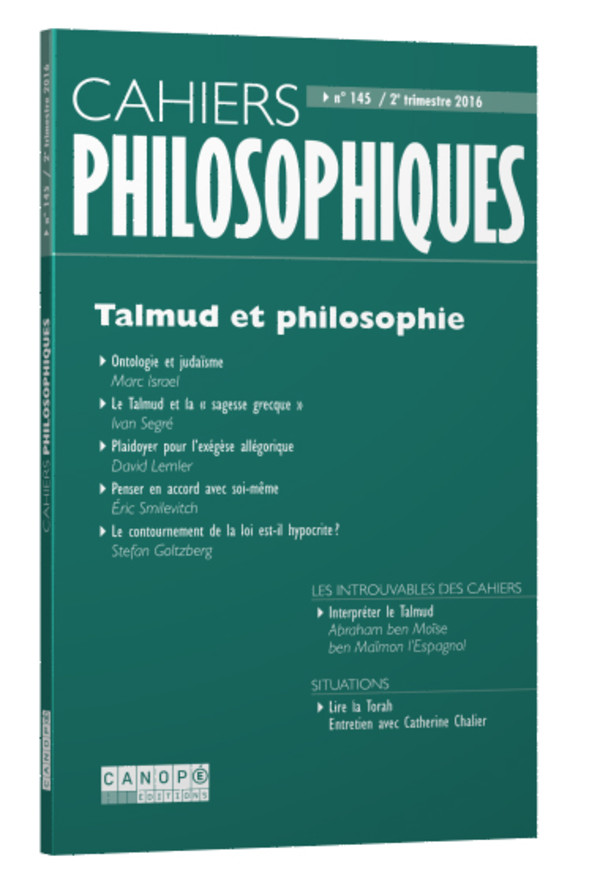 Talmud et philosophie