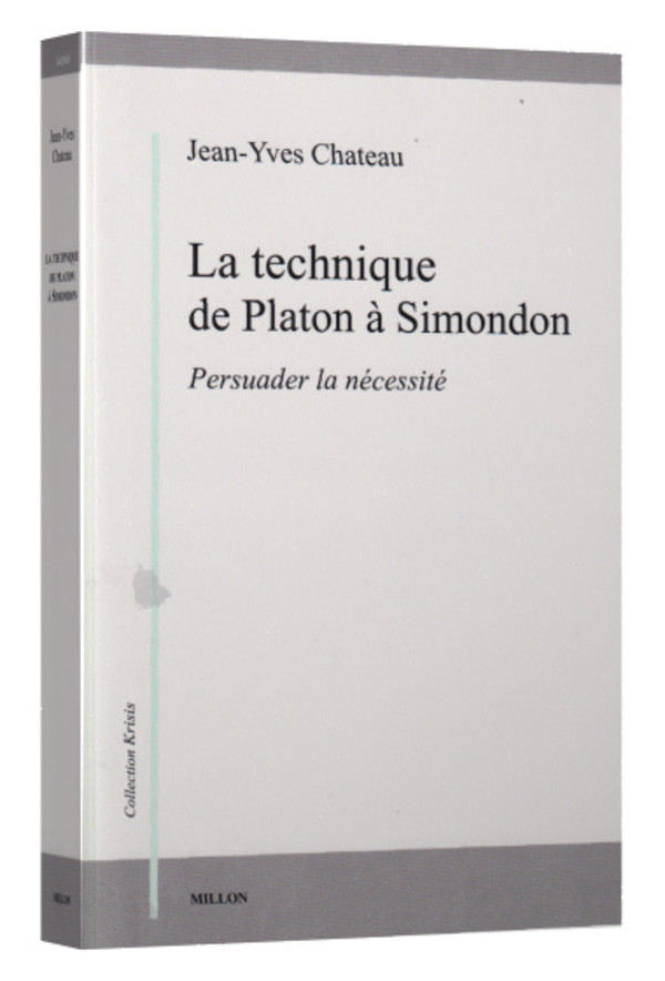 La technique de Platon à Simondon