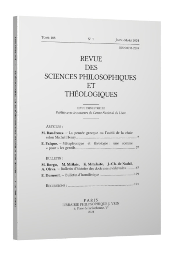 Essays on the History of Philosophy / Essais sur l’histoire de la philosophie