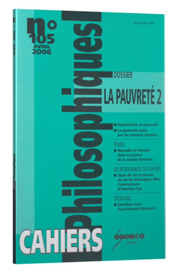 La pauvreté 2
