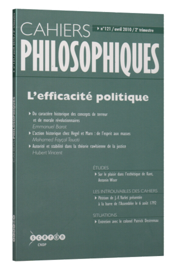 L’efficacité politique