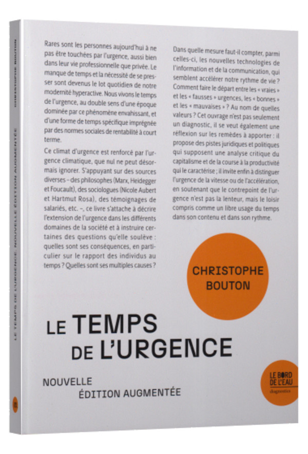 Le temps de l’urgence